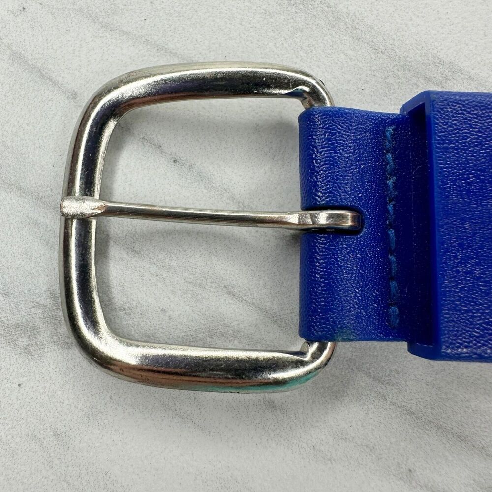 Adidas Blue Stretch Baseball Belt Youth One Size OS - Picture 6 of 12